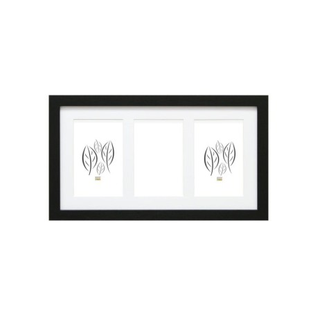 Deknudt s66ka3 galería 3x10x15 madera negro w. passepartout