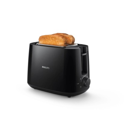 Tostadora philips daily collection hd2581/90, 2 rebanada(s) negro 830 w