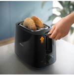 Tostadora philips daily collection hd2581/90, 2 rebanada(s) negro 830 w