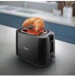 Tostadora philips daily collection hd2581/90, 2 rebanada(s) negro 830 w