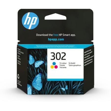 Tinta original hp 302 tricolor f6u65ae