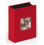 Walther minimax slip-in fun álbum de foto y protector azul 100 hojas 10 x 15 encuadernación perfecta
