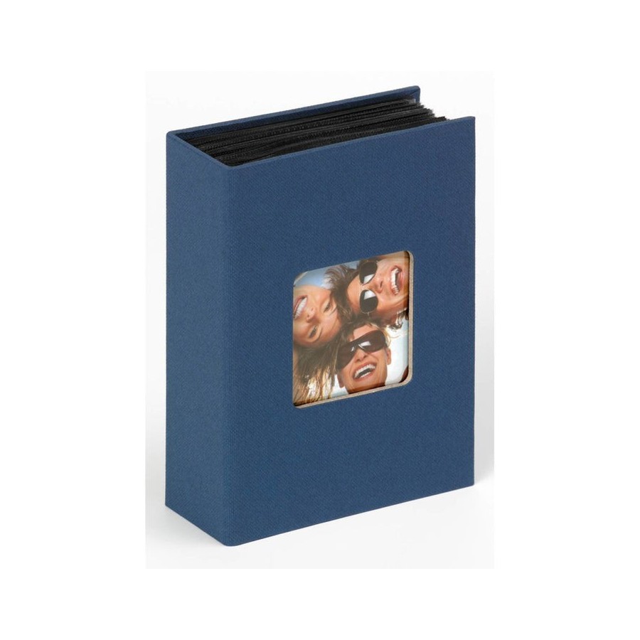Walther fun blue 10x15 mini album for 100 photos ma357l