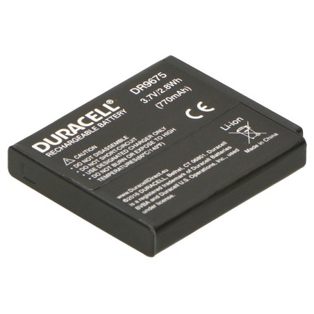 Duracell digital camera batería 3.7v 770mah para replacement pentax d-li68, fuji np-50 dr9675