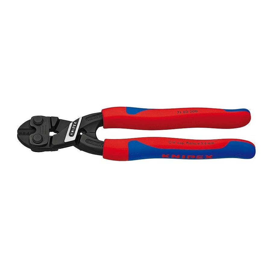 Knipex cobolt cortaalambres compacto de cabeza atramanteda