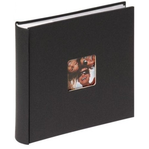 Walther design fun álbum de foto y protector negro 200 hojas 10 x 15