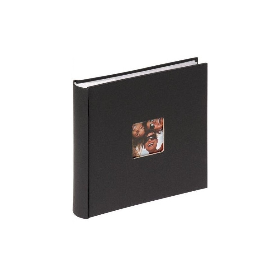 Walther design fun álbum de foto y protector negro 200 hojas 10 x 15