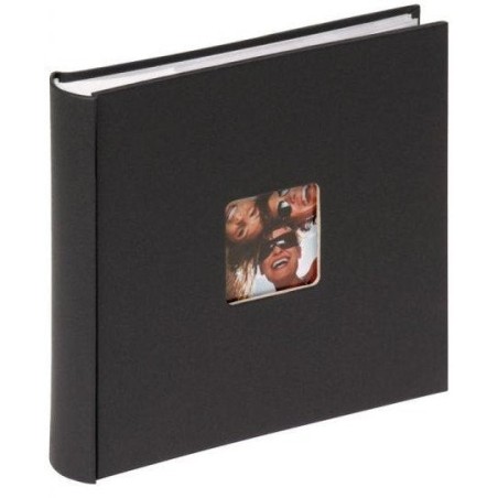 Walther design fun álbum de foto y protector negro 200 hojas 10 x 15