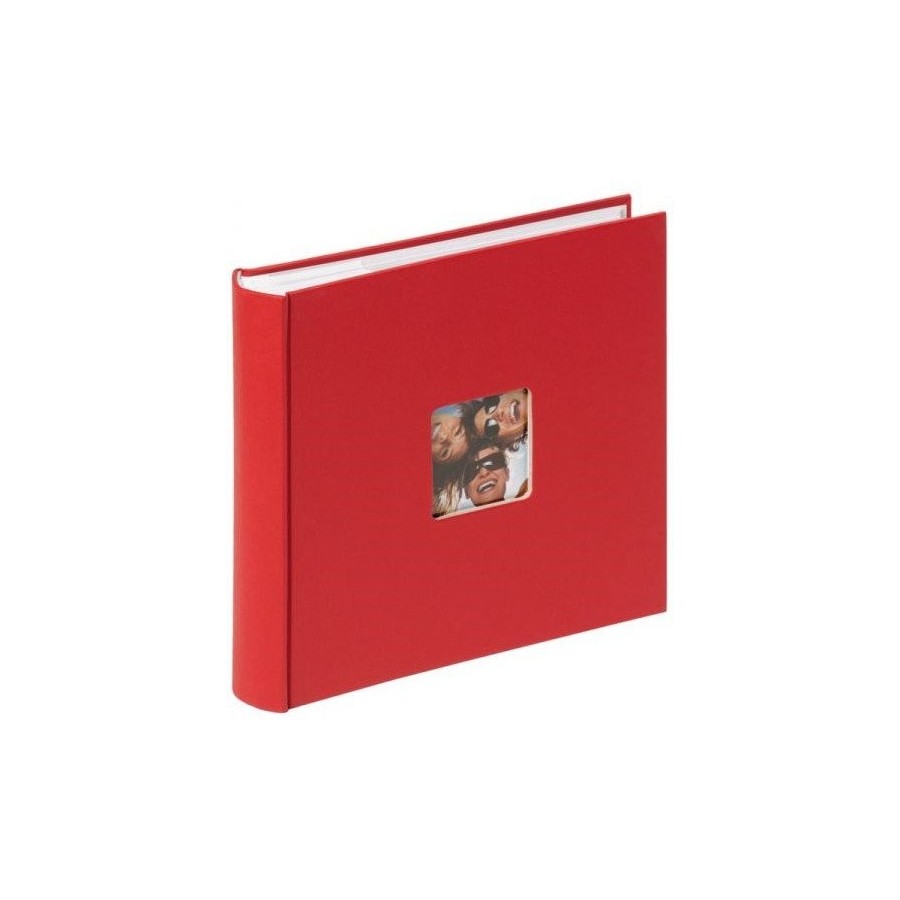 Walther design fun álbum de foto y protector rojo 200 hojas 10 x 15