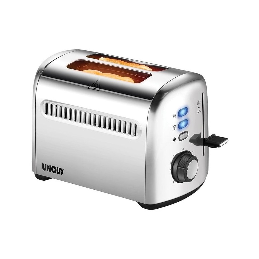 Tostadora unold 38326, 2 rebanada(s) acero inoxidable 900 w
