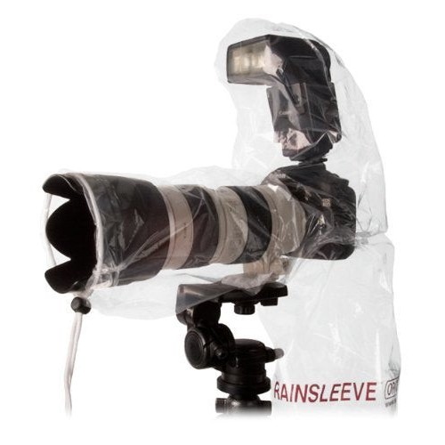 Op/tech usa rainsleeve cubierta impermeable para cámaras cámara dslr