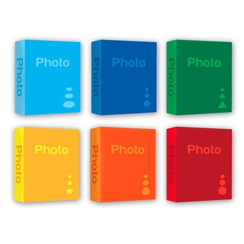 Zep basic farbl. album de bolsillo de 300 fotografias 13x19 surtido bs57300