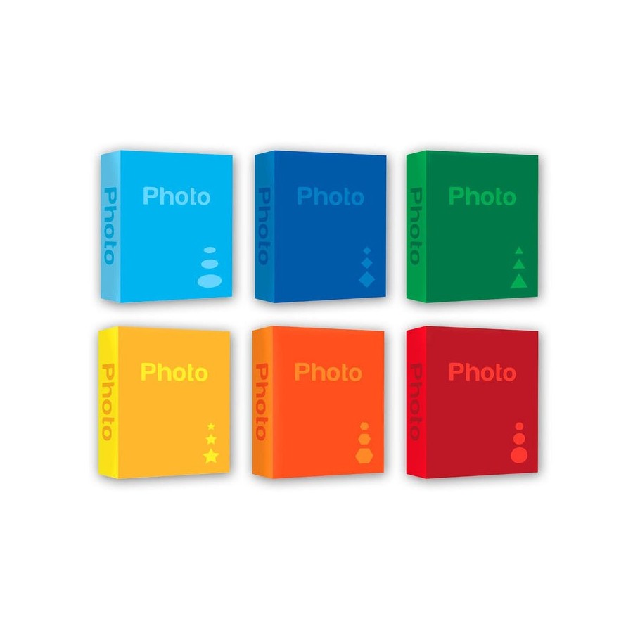 Zep basic farbl. album de bolsillo de 300 fotografias 13x19 surtido bs57300