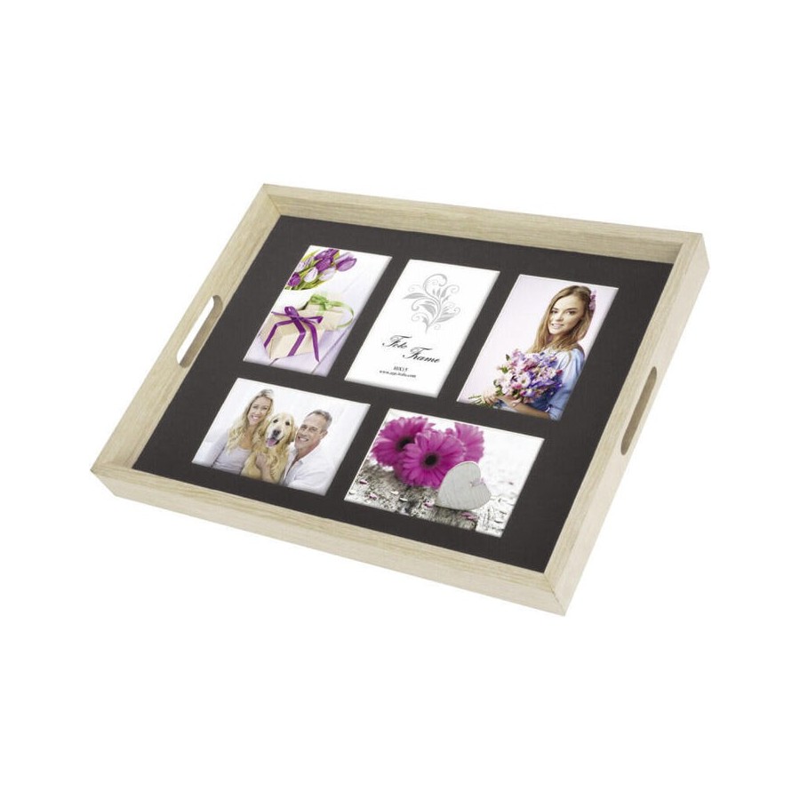 Zep photo tray natural 45x35 bandeja de madera 5x10x15 w0099