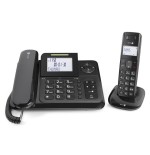 Doro comfort 4005 teléfono dect/analógico negro identificador de llamadas