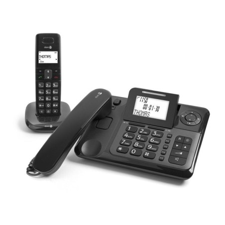 Doro comfort 4005 teléfono dect/analógico negro identificador de llamadas