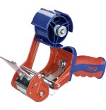 Dispensador de cinta tesa® comfort, hasta 66m x 50mm, rojo / azul