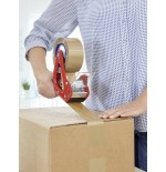 Dispensador de cinta tesa® comfort, hasta 66m x 50mm, rojo / azul