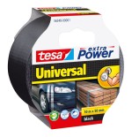 Cinta americana extra power universal. 10m x 50mm negra tesa