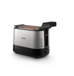 Tostadora philips viva collection con 2 ranuras extraanchas tostador