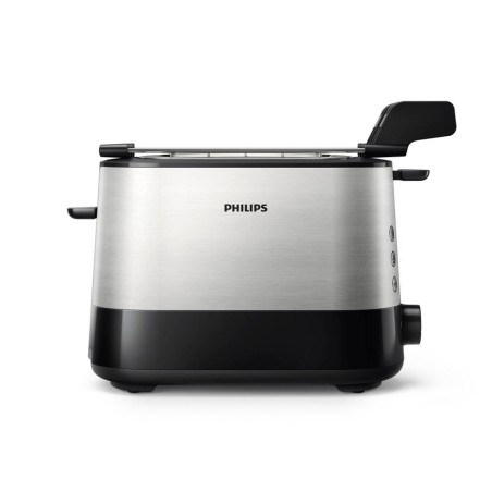 Tostadora philips viva collection con 2 ranuras extraanchas tostador