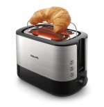 Tostadora philips viva collection con 2 ranuras extraanchas tostador