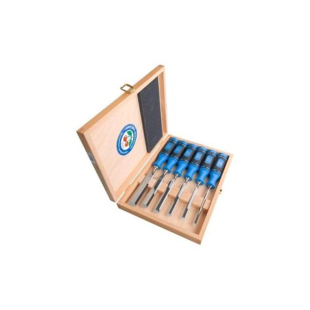 Kirschen firmer chisel set 1108 hk en caja de madera 1108000 cinceles