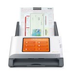 Plustek escan a280 enterprise 600 x 600 dpi escáner con alimentador automático de documentos (adf) negro, blanco a4