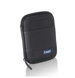 Tooq estuche para carcasa externa 2.5" - correa interior de fijacion - cierre de cremallera - negro