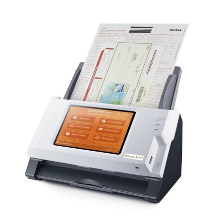 Plustek escan a280 enterprise 600 x 600 dpi escáner con alimentador automático de documentos (adf) negro, blanco a4