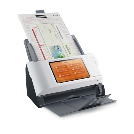 Plustek escan a280 enterprise 600 x 600 dpi escáner con alimentador automático de documentos (adf) negro, blanco a4