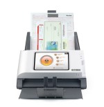 Plustek escan a350 essential 600 x 600 dpi escáner con alimentador automático de documentos (adf) negro, blanco a4