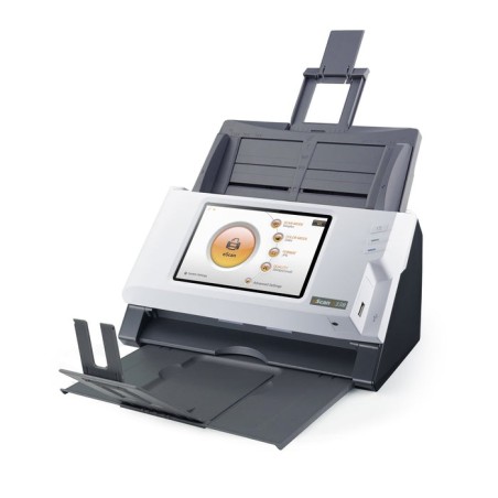 Plustek escan a350 essential 600 x 600 dpi escáner con alimentador automático de documentos (adf) negro, blanco a4