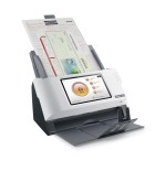 Plustek escan a350 essential 600 x 600 dpi escáner con alimentador automático de documentos (adf) negro, blanco a4