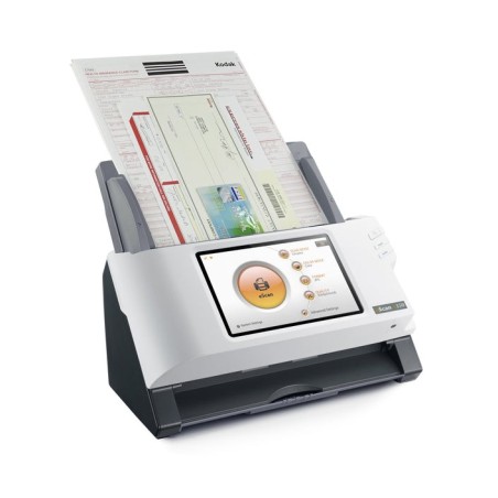 Plustek escan a350 essential 600 x 600 dpi escáner con alimentador automático de documentos (adf) negro, blanco a4