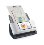 Plustek escan a350 essential 600 x 600 dpi escáner con alimentador automático de documentos (adf) negro, blanco a4