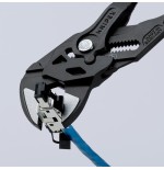 Knipex 86 02 250 alicates de ajuste tipo pico de loro negro 250mm