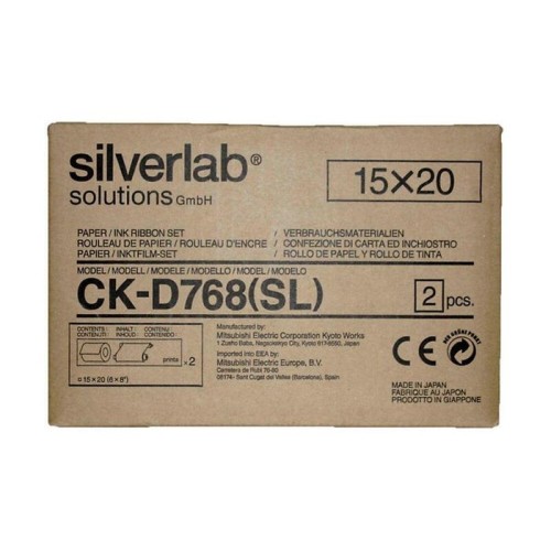 Mitsubishi ck-d 768 sl 15x20 cm 2x 200 prints