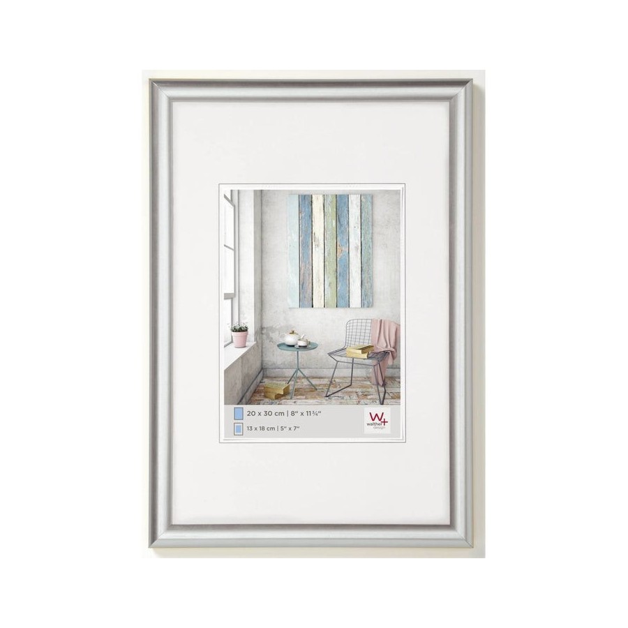 Resina walther trendstyle plata 40x50 kp050s