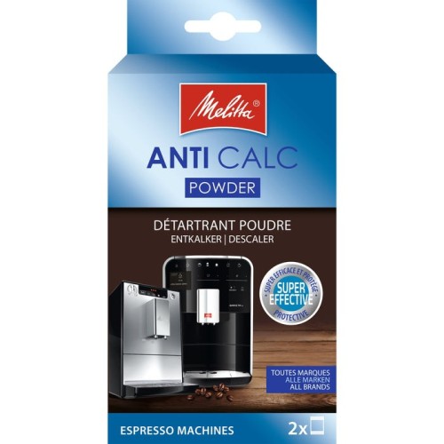 Melitta anti calc descalers electrodomésticos polvo