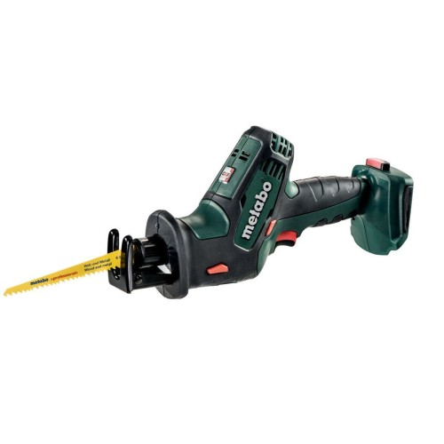 Sierra de sable inalambrica compacta sse 18 ltx de metabo