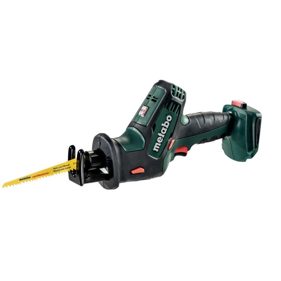 Sierra de sable inalambrica compacta sse 18 ltx de metabo