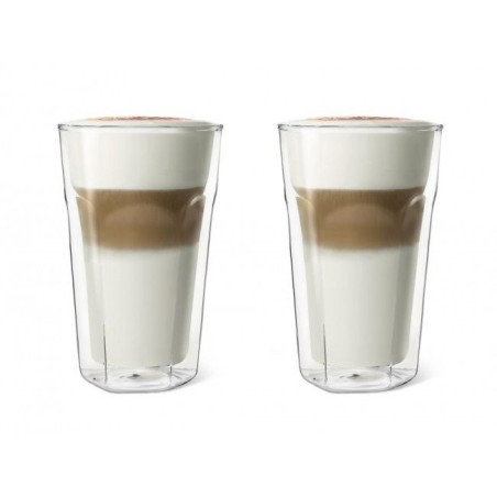 2 vasos latte macchiato de doble pared leopold vienna lv01516