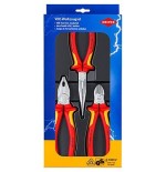 Knipex 00 20 12 juego de herramientas mecanicas 3 herramientas