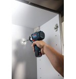Atornillador a batería bosch gdr 12v-105 professional azul / negra, l-boxx, sin batería ni cargador