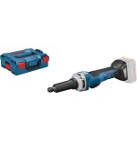 Amoladora recta a batería bosch ggs 18v-23 plc professional solo, 18volt azul / negro, l-boxx, sin batería