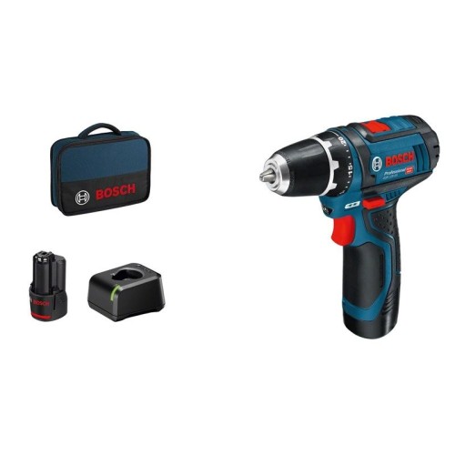 Bosch gsr 12v-15 promo pack taladro inalámbrico