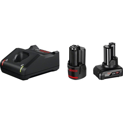 Bosch standard starter set 1x2.0ah + 1x4.0ah +gal 12v-40