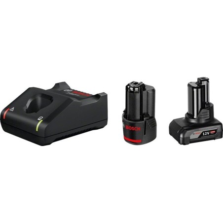 Bosch standard starter set 1x2.0ah + 1x4.0ah +gal 12v-40