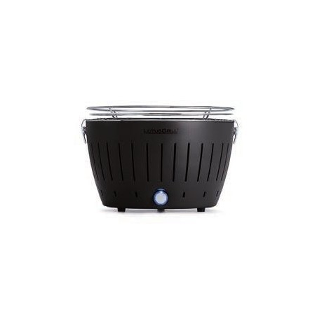 Lotusgrill g34 u bk barbacoa y parrilla al aire libre carbón vegetal tetera negro